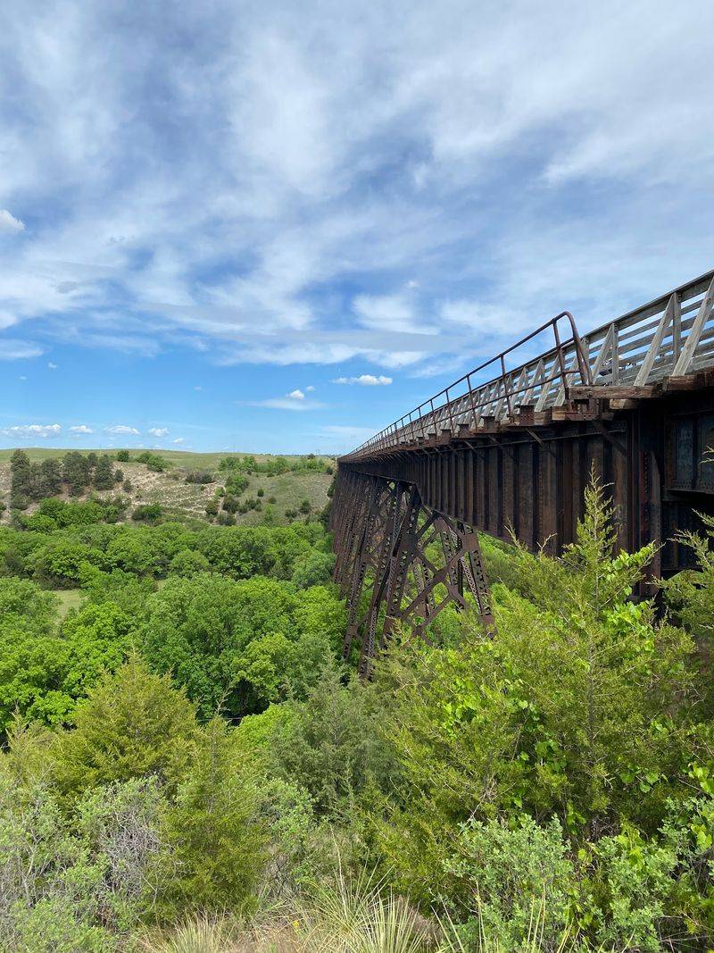 An Old Railroad Span Just South of Valentine