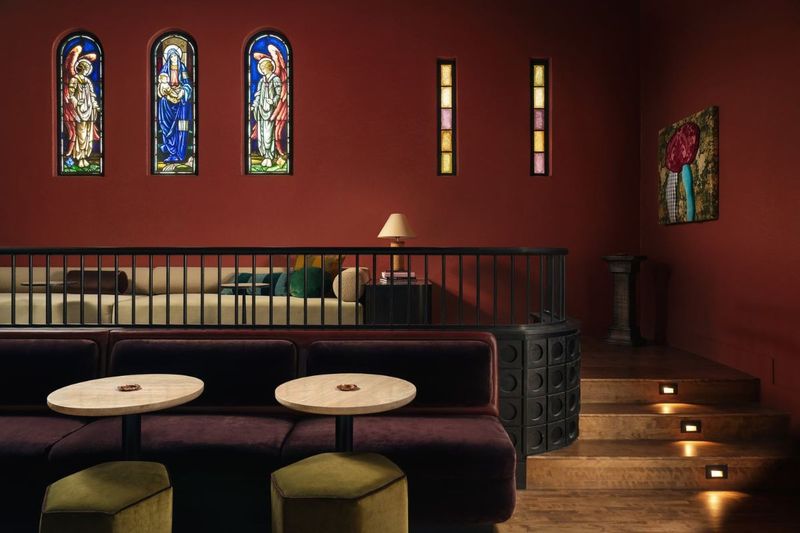 A Neighborhood Church Became The Most Dramatic Dinner Spot Around