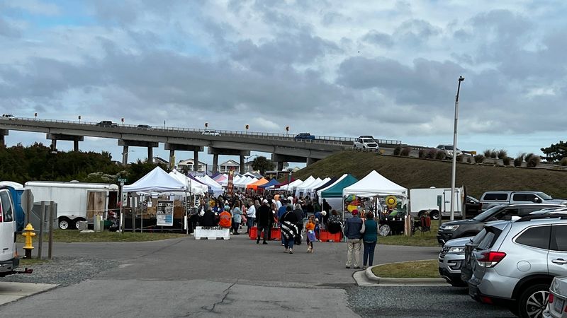 This North Carolina Coastal Festival Brings More Than 100 Artists To The Beach Next Weekend - Decor Hint The Festival Lands Right Under The Bridge, And That Is Half The Fun