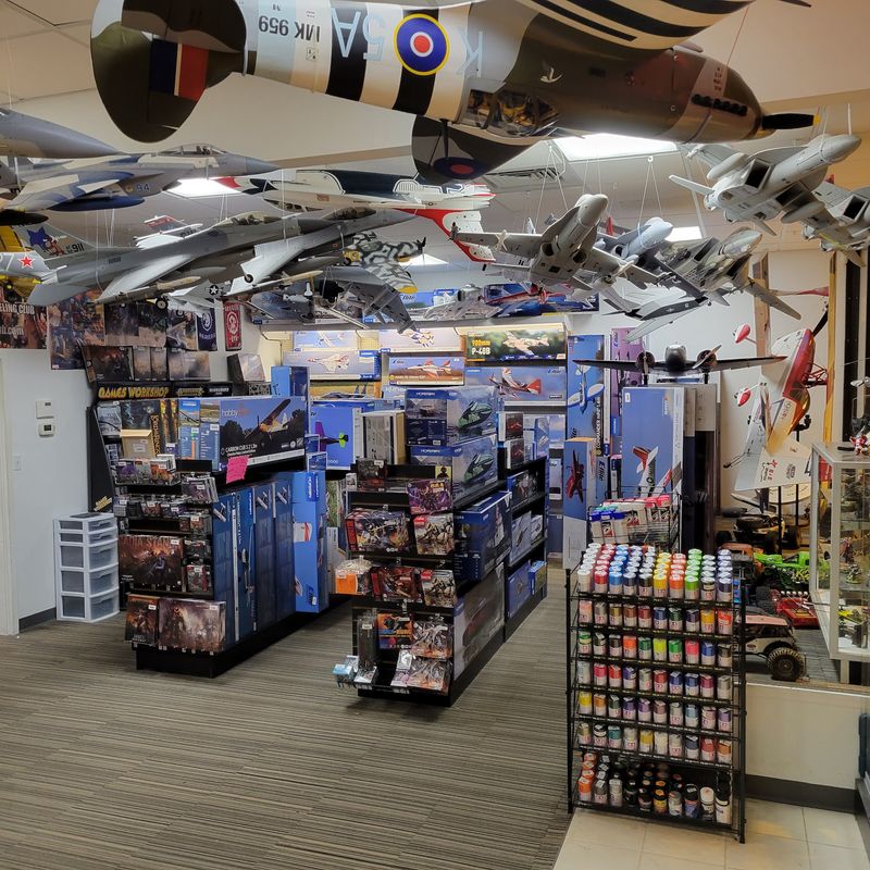 Look Up, Because The Ceiling Is Basically An Air Show