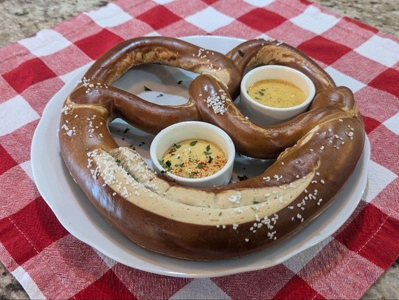 A Pretzel This Big Deserves Its Own Chair