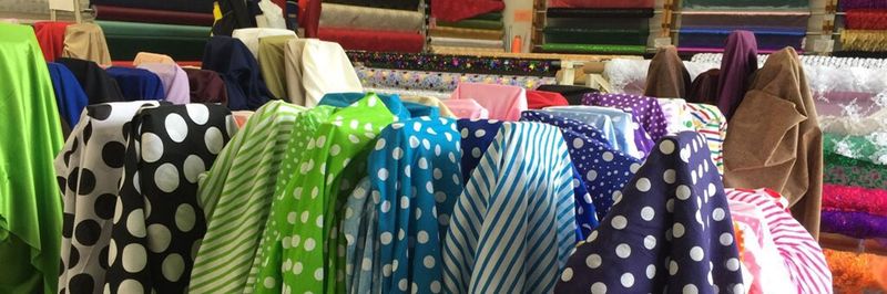 This Ordinary North Carolina Storefront Hides A Fabric Warehouse With By-The-Pound Bargains - Decor Hint Fabric Priced By The Pound Changes Everything