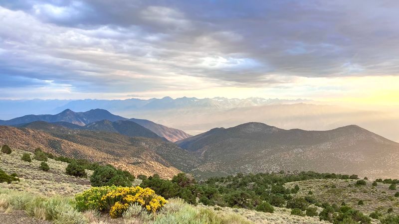 The Scenic Drive Begins With A Climb Into The White Mountains