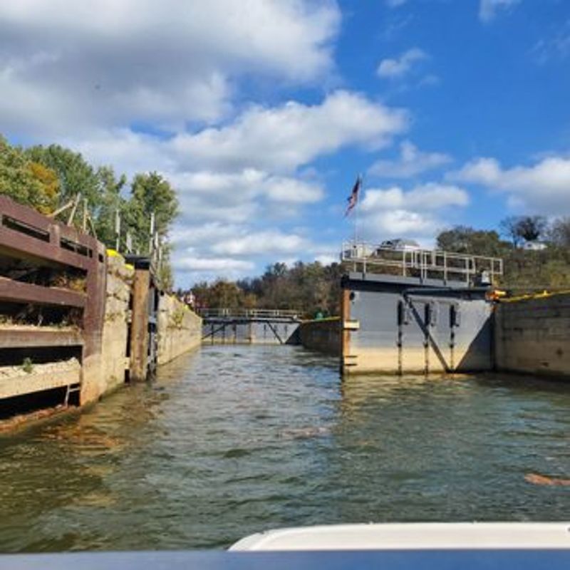 You Get To Ride Through A Lock That Is Older Than Most History Books