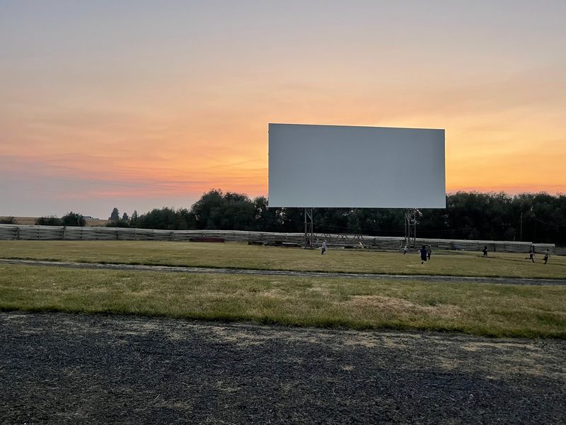 A Big Screen On The Camas Prairie