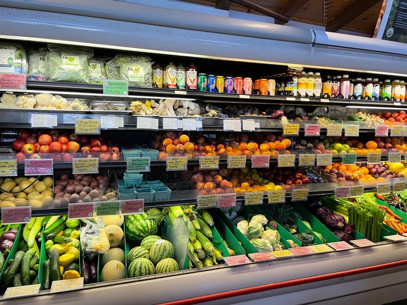 Produce That Travels Only A Short Way