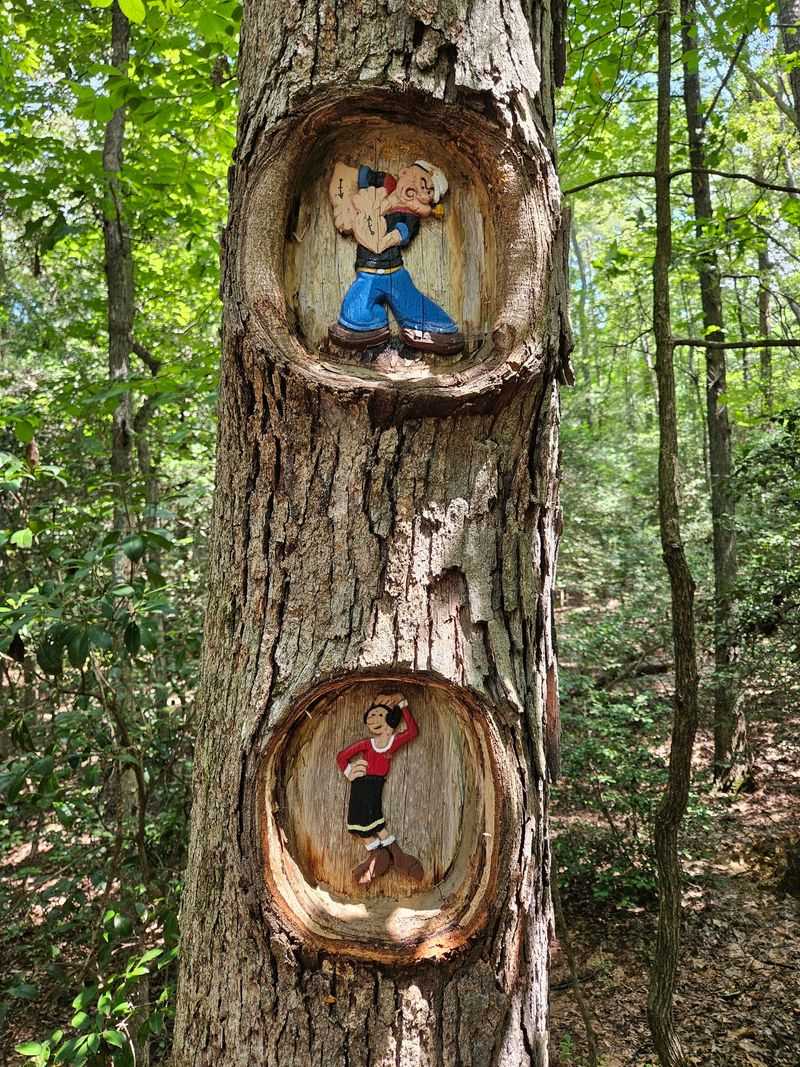 A Retired Engineer Turned His Woods Into An Art Gallery