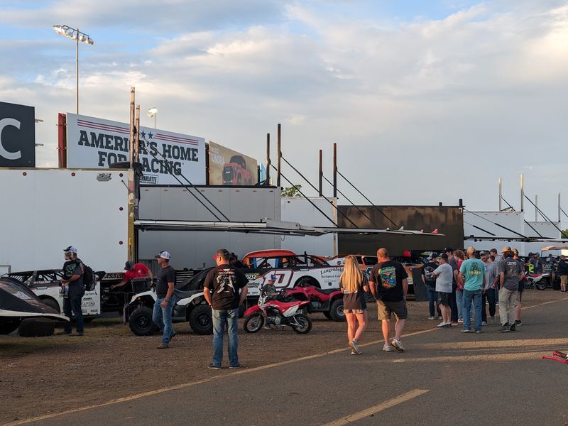 Hundreds Of Hometown Racers Pile Into The Pits For The Short Track Championship