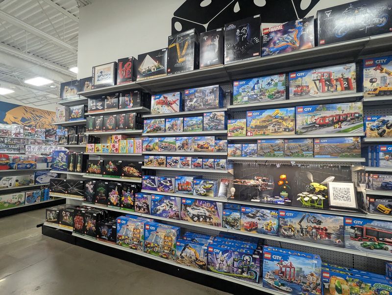 This Nebraska Hobby Shop Is A Go-To Stop For Model Kits, RC Cars, And Hobby Supplies - Decor Hint LEGO Bricks by the Wall