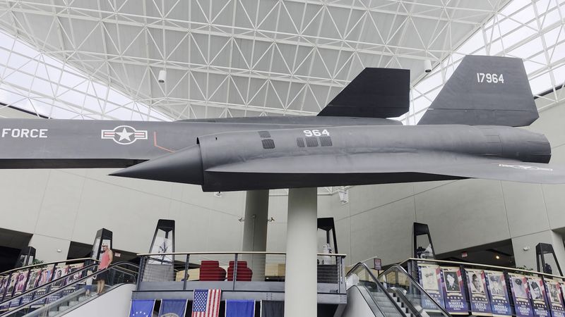 An SR-71 Blackbird Spy Plane Hangs Indoors At This Enormous Nebraska Air Museum - Decor Hint Why This Cold War Treasure Belongs On Every Nebraska Bucket List