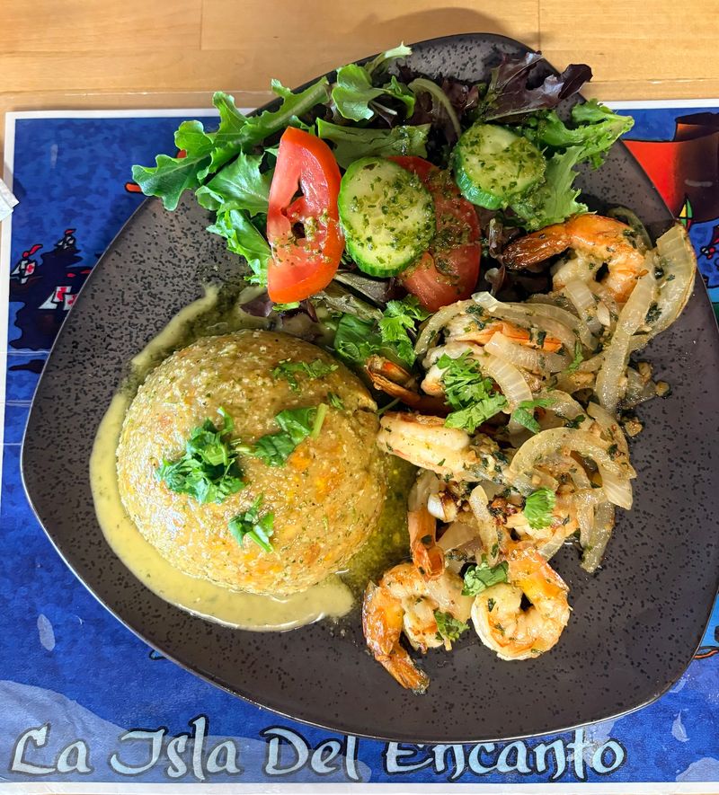 This Georgia Puerto Rican Kitchen Serves Crispy Pork, Tostones, And Island Comfort Food - Decor Hint Mofongo And Trifongo Worth Every Mash