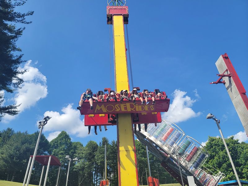 Creepy Carnival Rides Keep Spinning Long After Daytime Guests Leave
