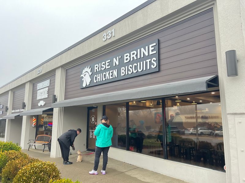 Rise And Brine Chicken Biscuits