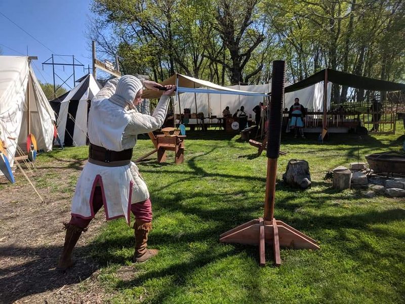 Archery, Maypoles, And Leather Stamping For Hands-On Fun