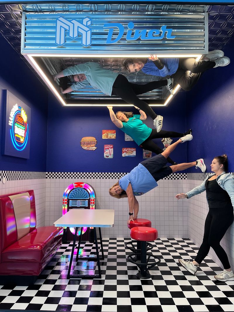 Order Up, Because The Whole Diner Is Upside Down