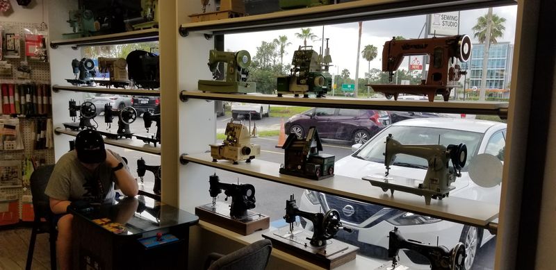 Sewists Can Browse Aisles Of Fabric At This Maitland, Florida Fabric Superstore - Decor Hint Repairs From People Who Know The Machines