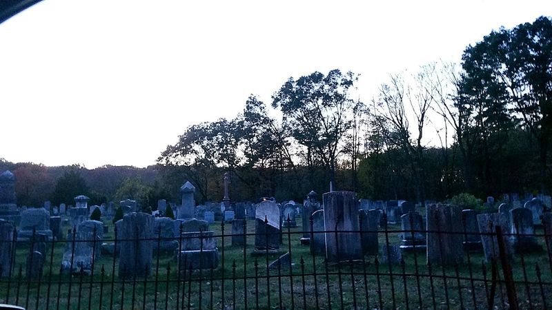 The Legend Of A Ghostly Lady In White Has Made This Connecticut Cemetery Famous For Paranormal Encounters - Decor Hint Watch The Bushes, Because Red Eyes Might Be Watching You