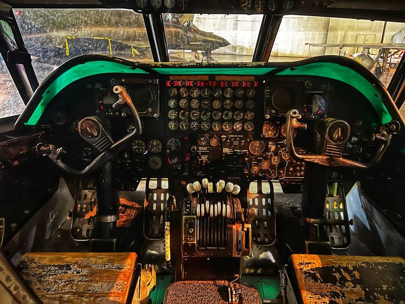 An SR-71 Blackbird Spy Plane Hangs Indoors At This Enormous Nebraska Air Museum - Decor Hint Restorers At Work Give You A Behind-The-Scenes Peek