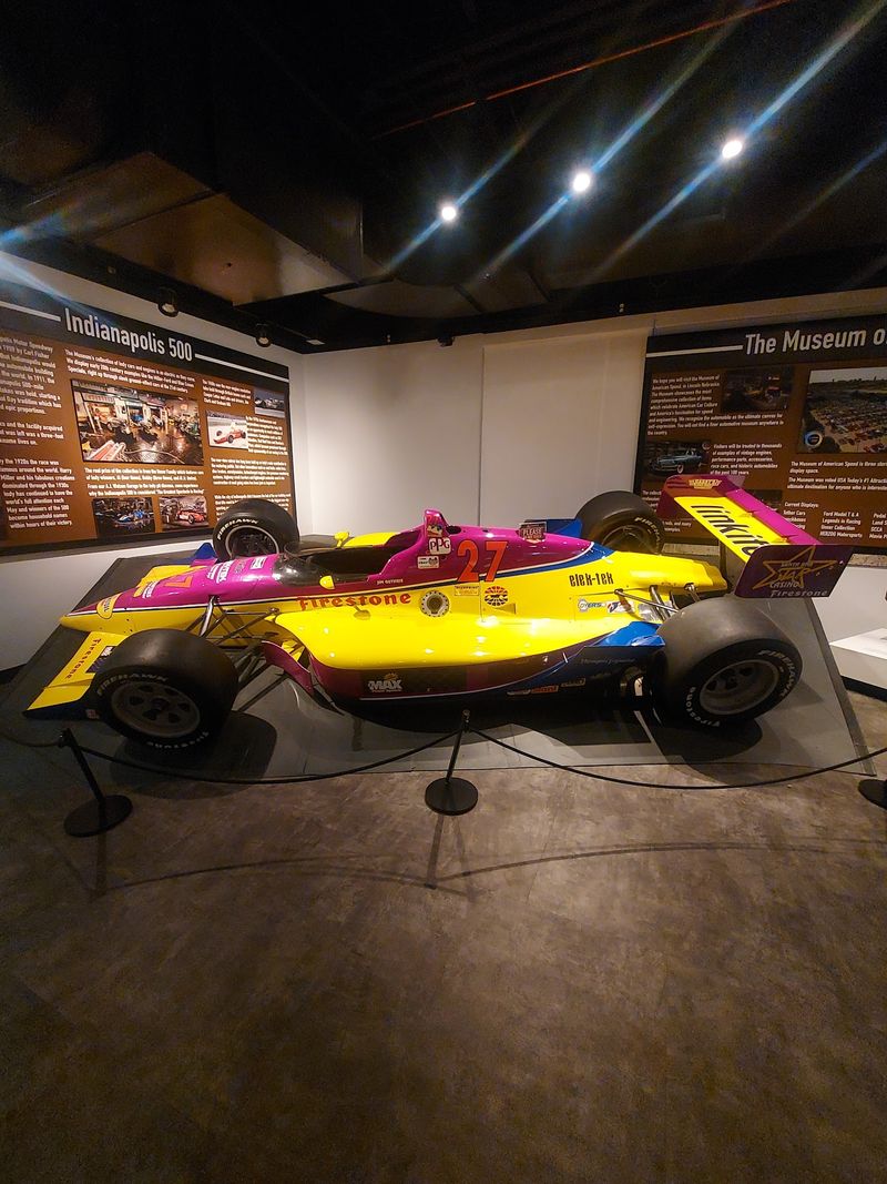 Racing History Parked Right Next To The Fuel Lanes