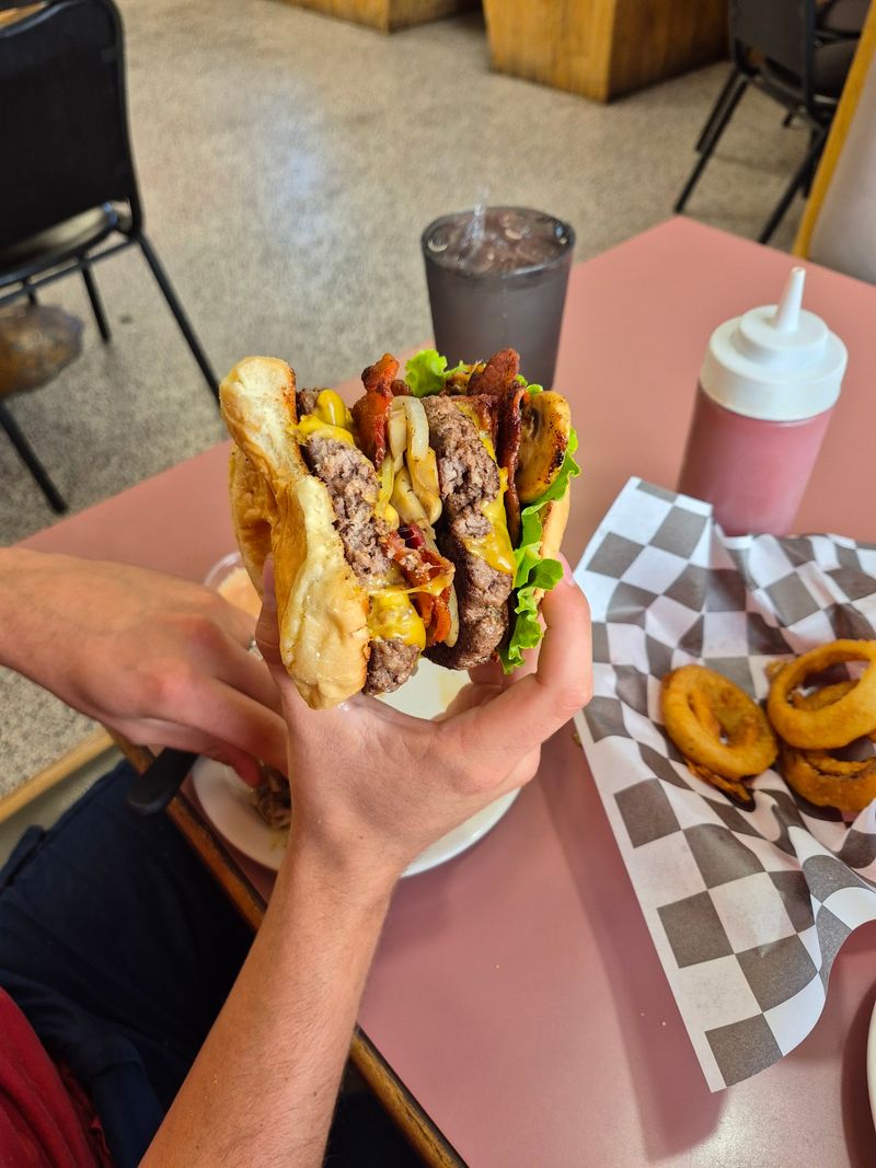 The Burger That Comes With Ten Slices Of Bacon
