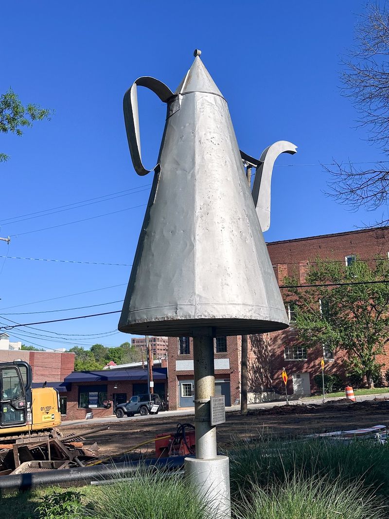At More Than Seven Feet Tall, It Could Theoretically Hold 740 Gallons Of Coffee