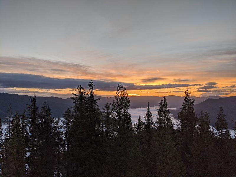 At 7,014 Feet This Idaho Lookout Tower Rents Overnight Stays Above The Treetops - Decor Hint Quiet So Deep You Might Hear Your Own Thoughts