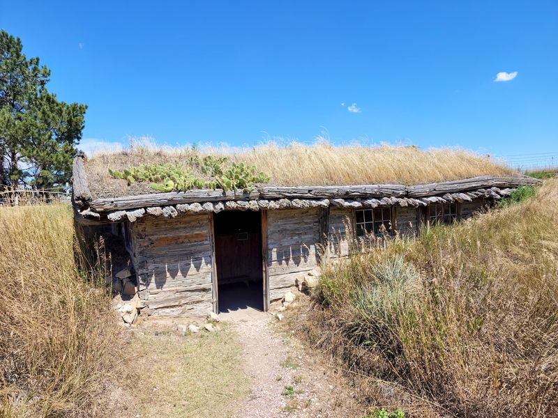 Up Near The Pine Ridge A Rebuilt 1837 Trading Post Sits Beside This Nebraska Fur Trade Museum - Decor Hint A Frontier Store Standing Right Where It Started
