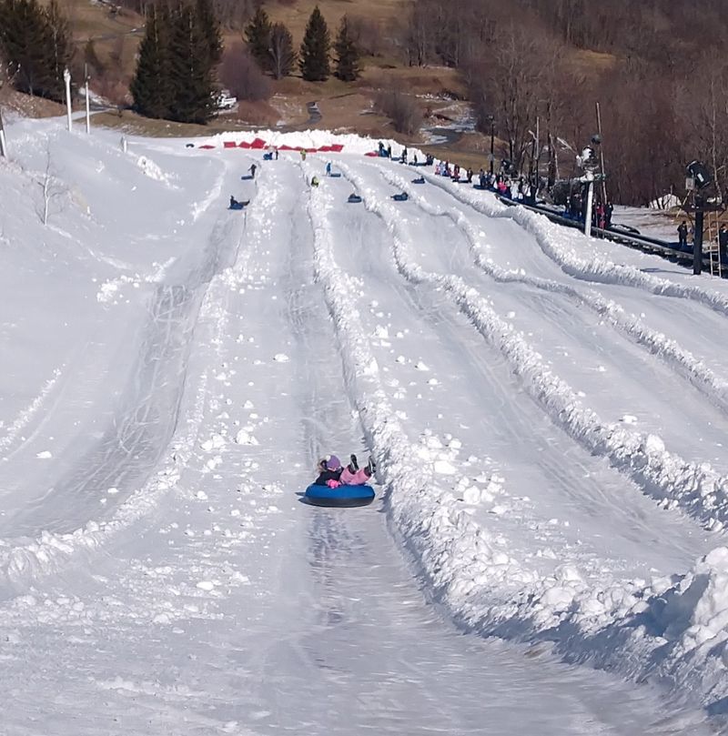 POV: You Found North Carolina’s Most Epic Snow Tubing Spot And Now Winter Can’t Come Fast Enough - Decor Hint The Longest Runs Stretch A Full 1,000 Feet Down The Snow