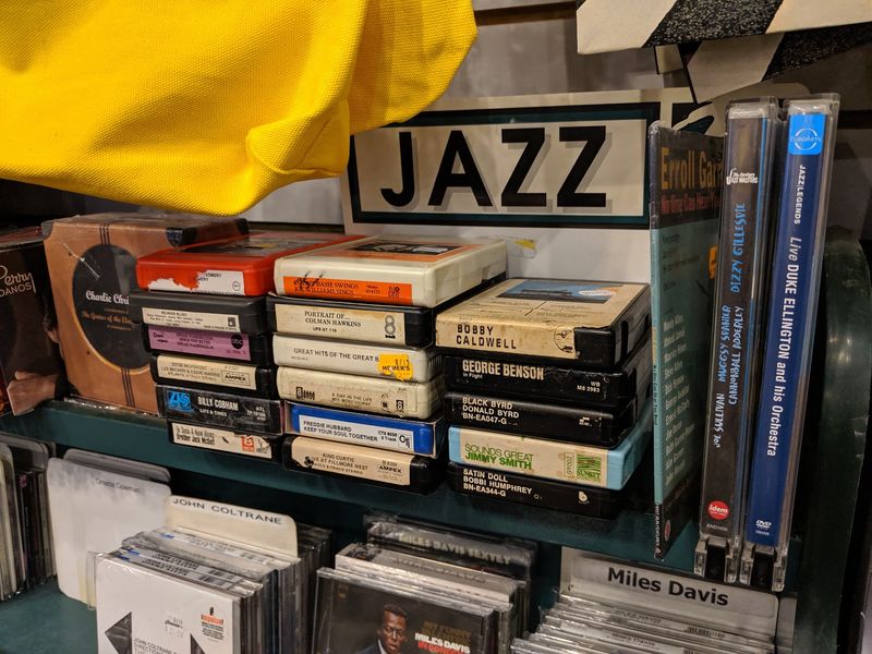 Cassettes, CDs, And Even A Few Sneaky 8-Tracks