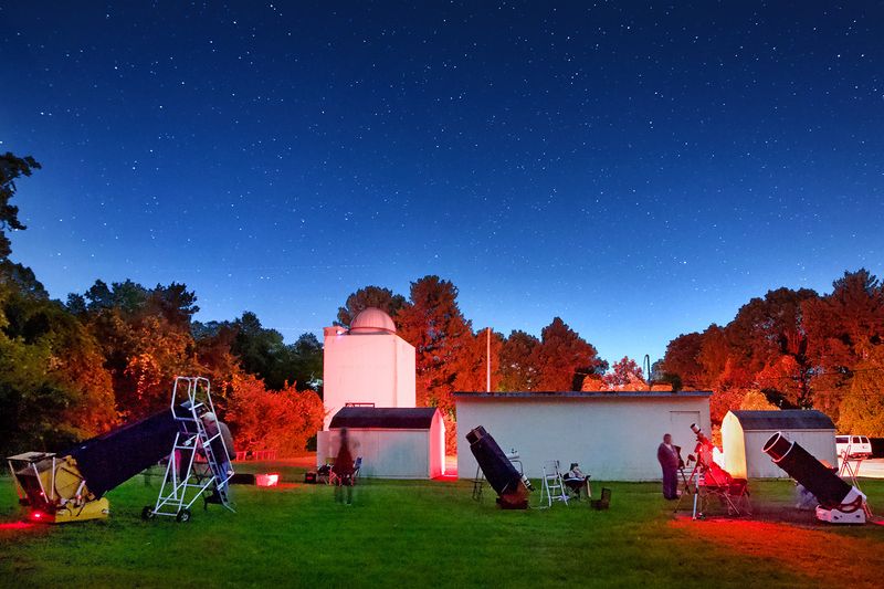 Climb A Ladder To Peek Through A Telescope Taller Than Your Living Room