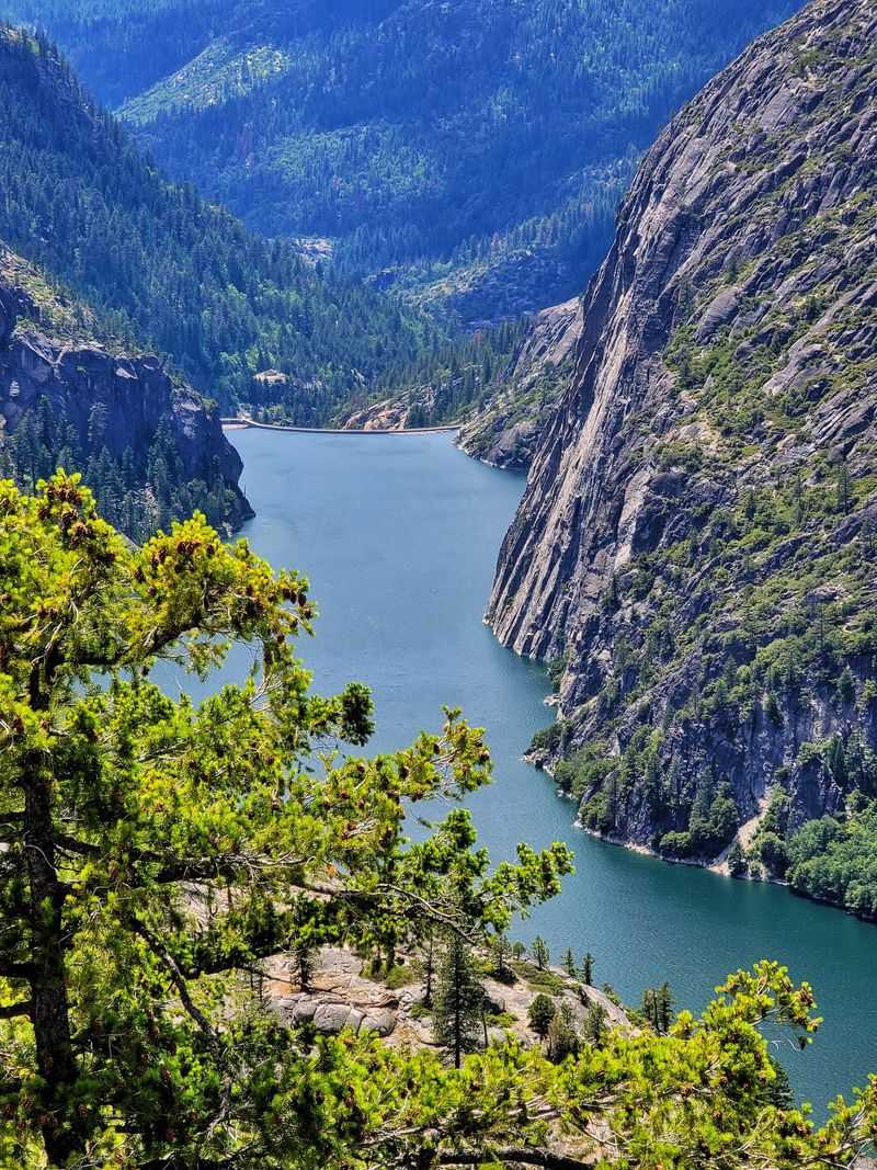 A Scenic Overlook Above Donnell Reservoir