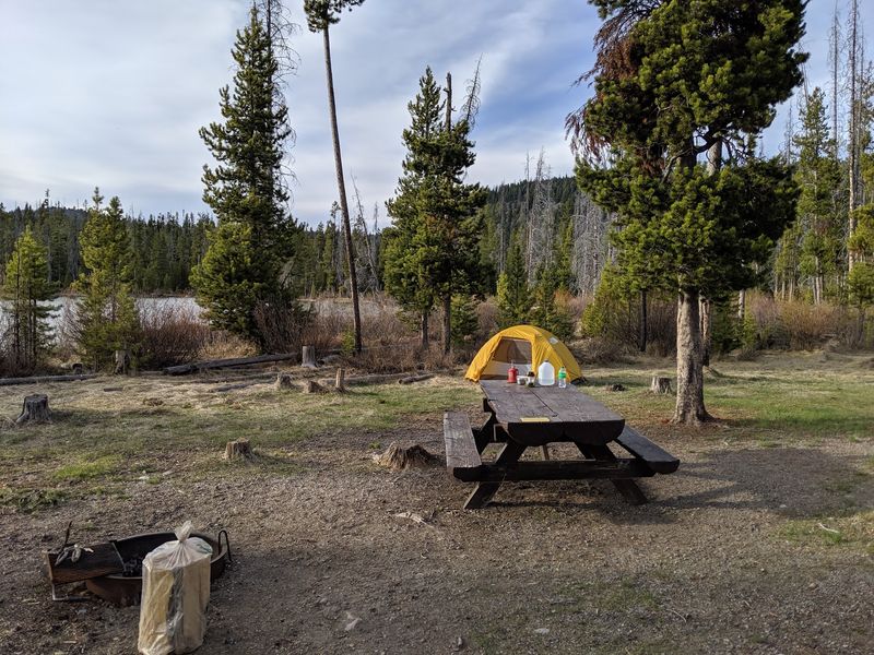A Pocket-Sized Campground On The Quieter Redfish Lake