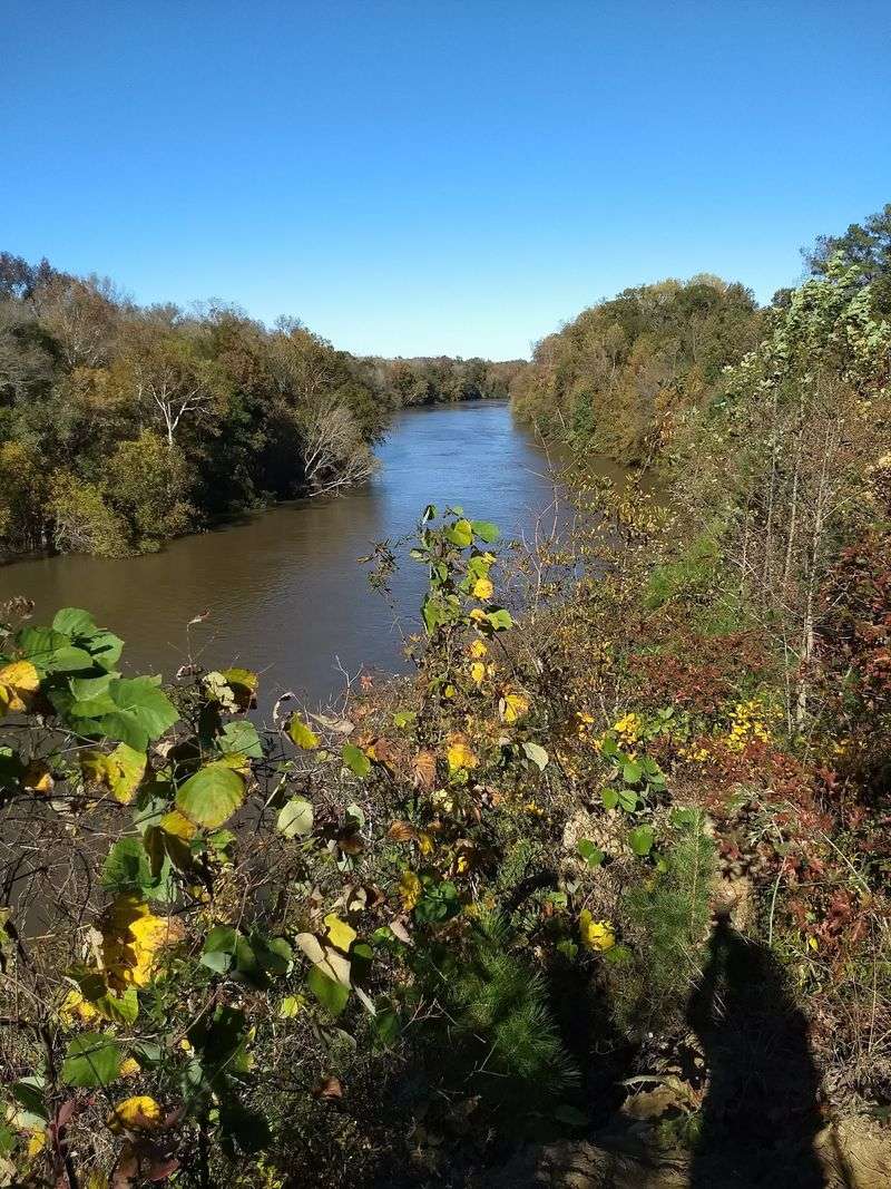 Stand On A 70-Foot Bluff Overlooking The Roanoke River
