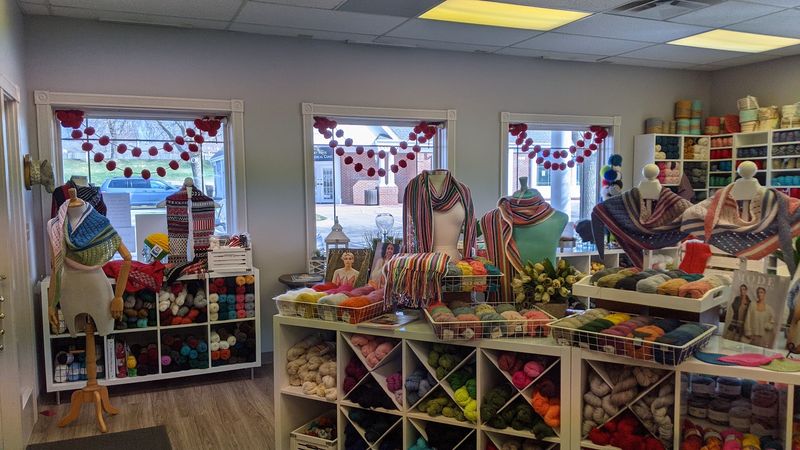 With Big Craft Chains Pulling Back, 9 Nebraska Yarn Shops Still Keep Skeins Stacked To The Ceiling - Decor Hint Knit Paper Scissors