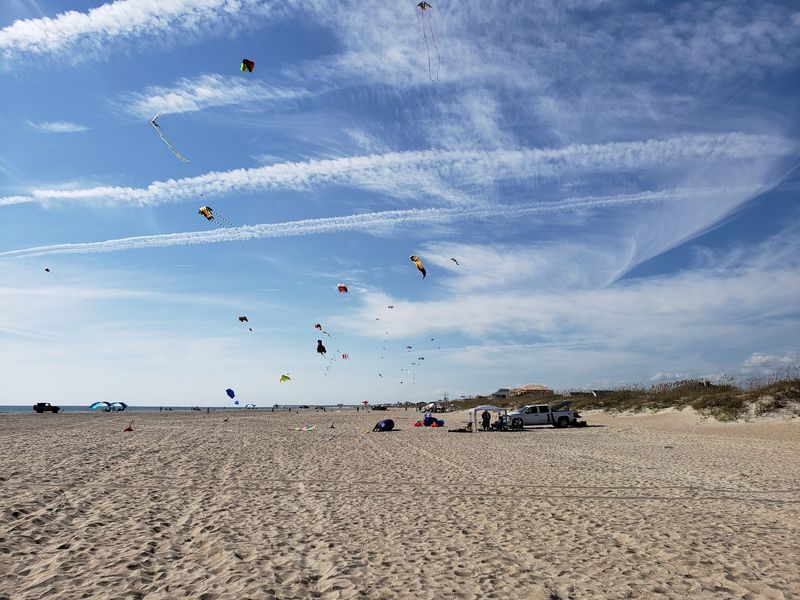 This North Carolina Beach Will Fill With Hundreds Of Giant Kites For One Colorful October Weekend - Decor Hint Look Up For Massive Show Kites Floating Above The Beach
