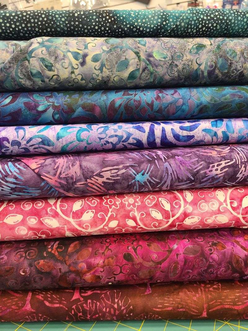 Batiks From Around the World, Plus a Sandhill Crane Twist