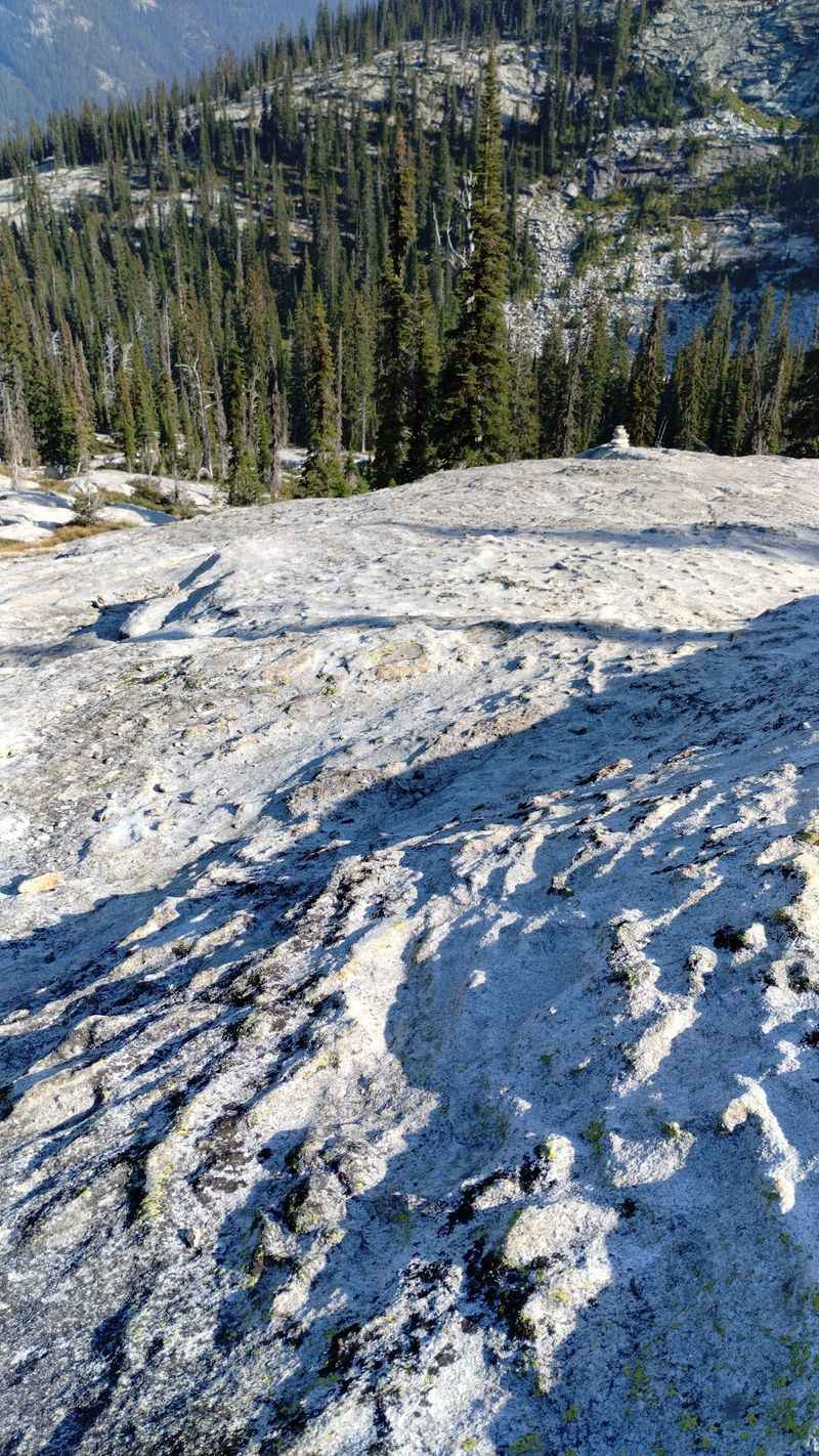 The 4-Mile Idaho Trail That Climbs Granite To Reach An Alpine Lake In The Selkirks - Decor Hint Where The Path Turns To Granite