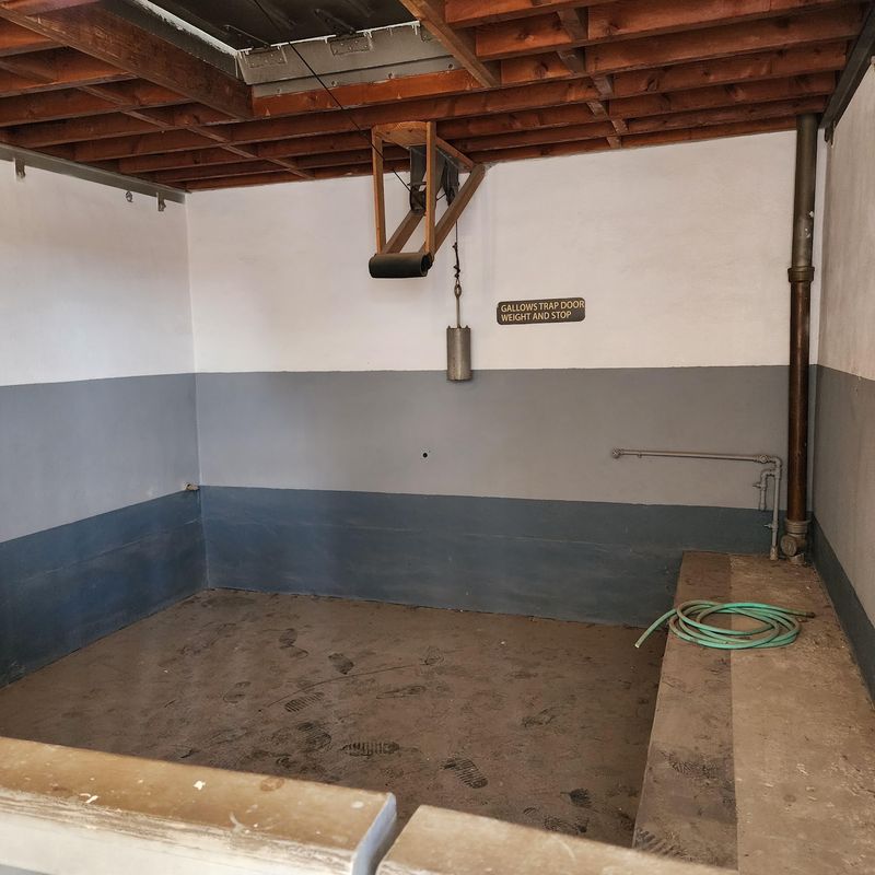 This Old Idaho Prison Feels Completely Different Once The Sun Goes Down - Decor Hint Gallows And The Somber Rows