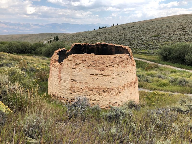 Giant 1880s Beehive Charcoal Kilns Tell A Ghost Town Story In The Sagebrush Near Leadore, Idaho - Decor Hint Boom To Bust By 1889
