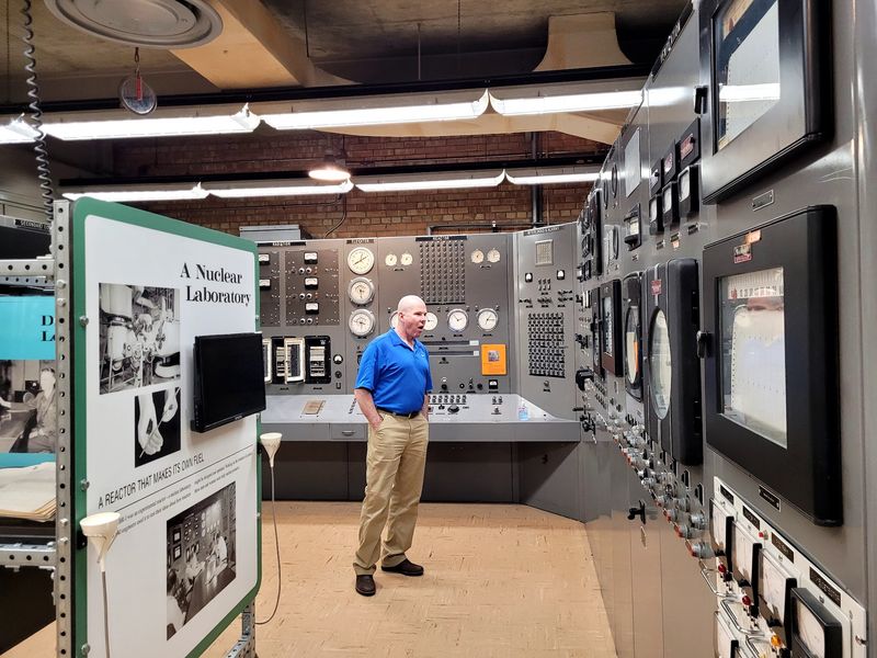 Go Ahead and Press the Buttons in This Control Room