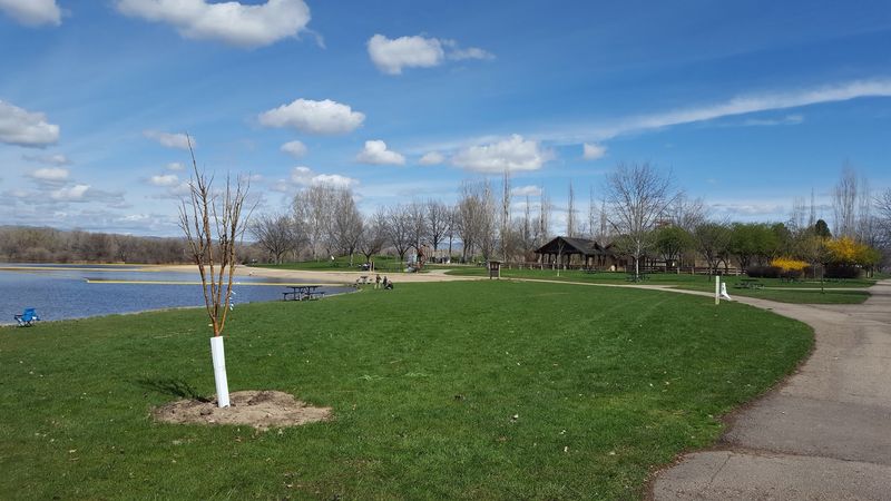 Zipping Over The Park Is An Option Here