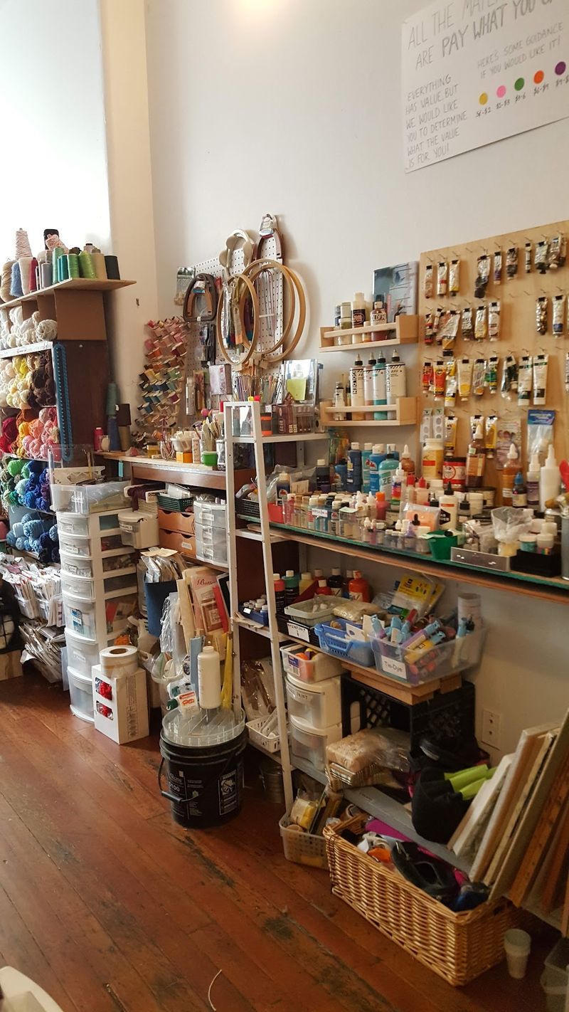 This Non-Profit Ohio Craft Thrift Store Is A Treasure Trove For Artists And Makers - Decor Hint Good Luck Predicting What Lands On The Shelves Next