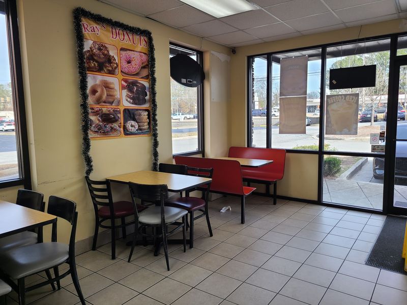 Cozy Benches, Donut Art, And A Very Handy Drive-Through