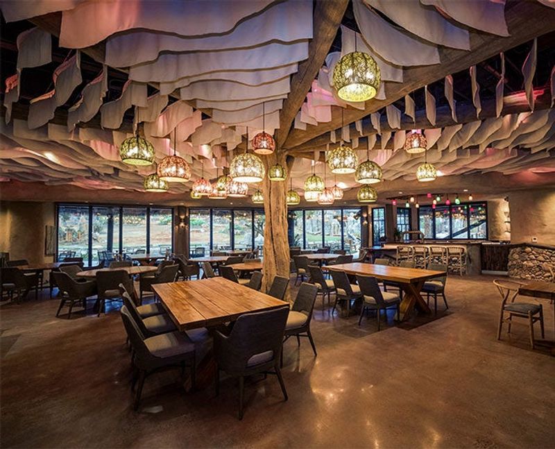 This California Restaurant Lets You Eat Just Steps Away From Elephants At The San Diego Zoo Safari Park - Decor Hint A Name That Explains Why You're Here