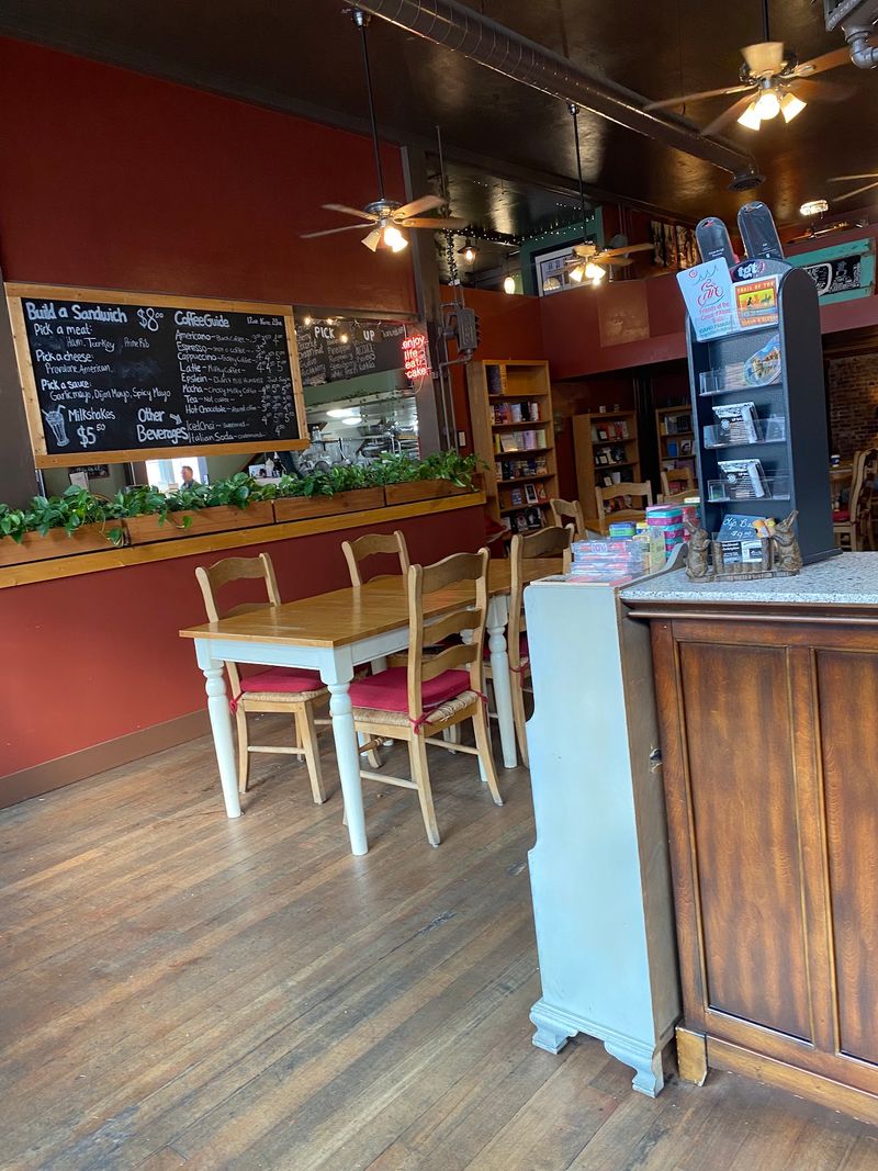This Idaho Bookstore Has Upstairs Seating For Reading And A Cafe Where Lunch Ends With Warm Berry Pie - Decor Hint One Roof, Two Kitchens, And Plenty Of Room To Linger