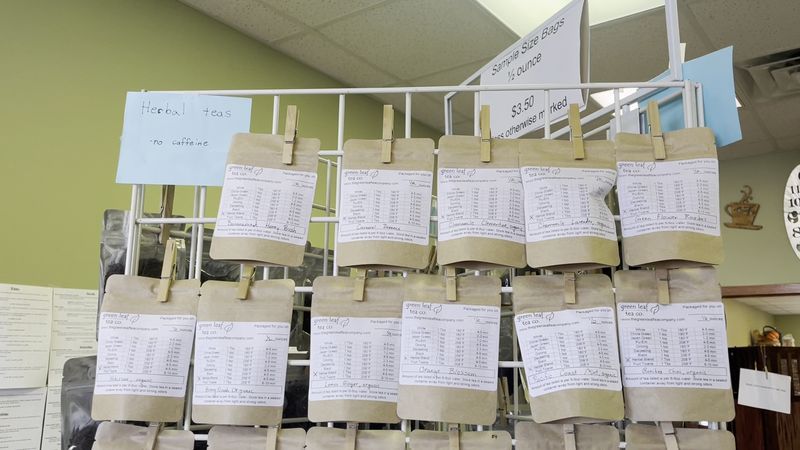 Over 400 Kinds Of Loose Tea Fill Glass Jars Along The Walls Of This Nebraska Shop - Decor Hint Half-Ounce Bags Make Experimenting Easy