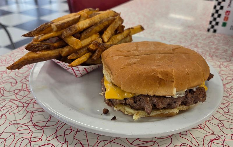This Louisiana Roadside Restaurant Serves Hot Dogs With A Big Dose Of Old-School Charm - Decor Hint Cherry-Red Booths Make Every Meal Feel Like 1955