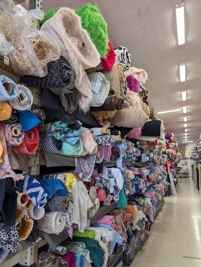 This 18,000 Square Feet California Fabric Warehouse Is A Hidden Paradise For Bargain Hunters And DIY Enthusiasts - Decor Hint Vintage Finds Can Make Your Project One Of A Kind