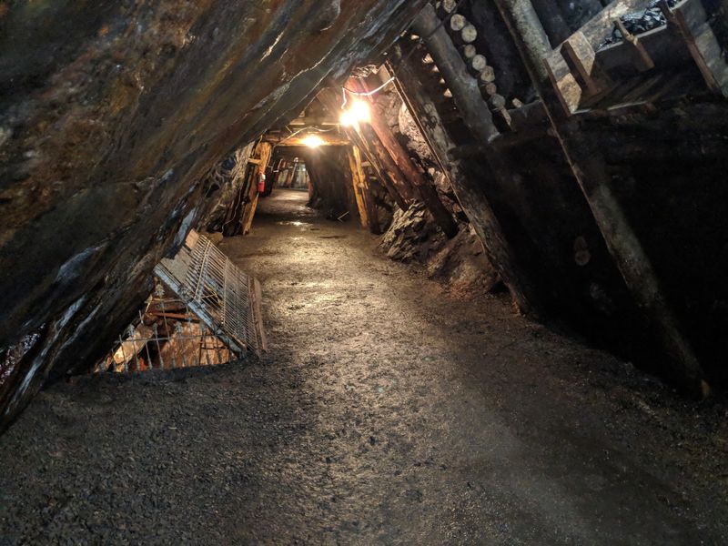 Inside A Pennsylvania Mountain, This Old Coal Mine Takes Visitors 1,800 Feet Underground By Rail Car