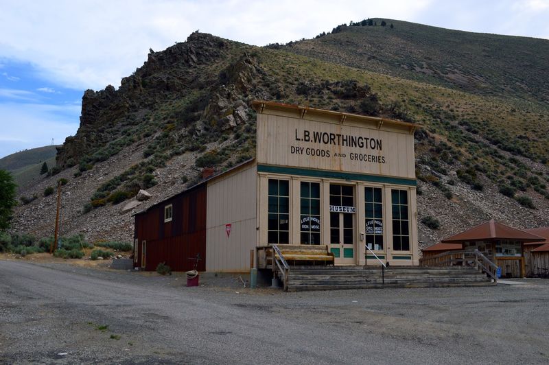 Just Seven People Live In This Idaho Mining Town Where An Old Smelter Stack Still Stands